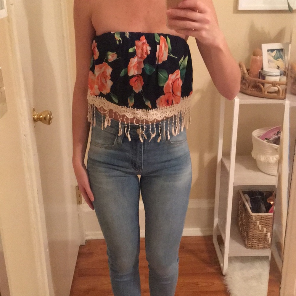 Fringe Crop Top